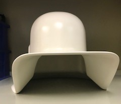 MEG Mock Helmet - Front View